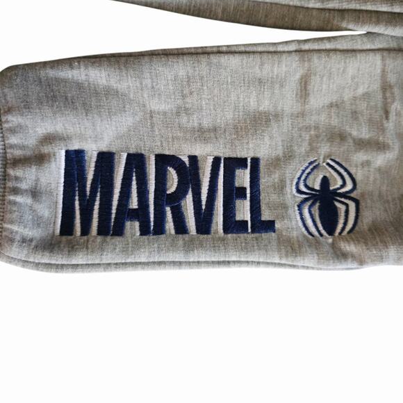 Spiderman Shirt & Pant Set SZ 2T Foil Shirt Matching Embroidered Sweatpants - Picture 3 of 4